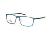 Adidas A 6060 Af46/10, Rectangle Brillen, Grau