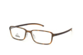 Adidas A 690 6053, Rectangle Brillen, Braun