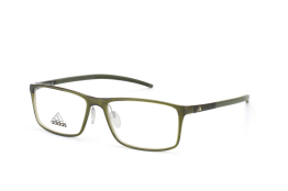 Adidas A 692 6055, Rectangle Brillen, Dunkelgruen