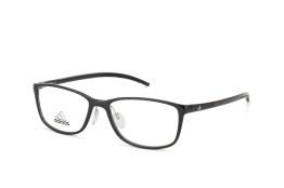 Adidas A 693 6050, Rectangle Brillen, Schwarz