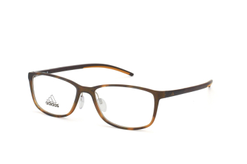Adidas A 693 6053, Rectangle Brillen, Braun