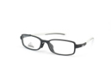 Adidas A 991/10 6078, Oval Brillen, Weiss