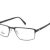 Adidas AF 19 50 6055, Rectangle Brillen, Schwarz