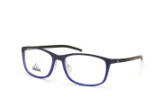 Adidas AF 47/10 6051, Rectangle Brillen, Schwarz
