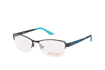 Brendel 902149 60, Rectangle Brillen, Hellblau