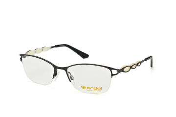 Brendel 902160 10, Trapezoid Brillen, Schwarz