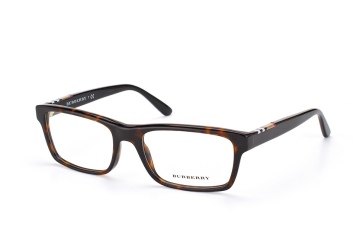 Burberry BE 2138 3397, Rectangle Brillen, Schwarz