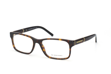 Burberry BE 2150 3002, Rectangle Brillen, Schwarz