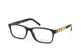 Burberry BE 2162 3001, Rectangle Brillen, Schwarz