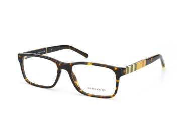 Burberry BE 2162 3002, Rectangle Brillen, Braun