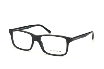 Burberry BE 2165 3001, Trapezoid Brillen, Schwarz