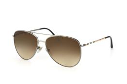 Burberry BE 3072 100313, Aviator Sonnenbrillen, Hellbraun
