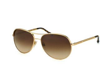 Burberry BE 3082 1210/13, Aviator Sonnenbrillen, Goldfarben