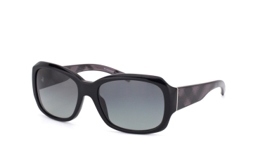 Burberry BE 4129 300111, Rectangle Sonnenbrillen, Dunkelgrau