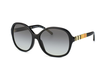 Burberry BE 4178 3001/11, Butterfly Sonnenbrillen, Schwarz