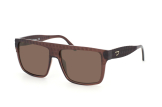 Diesel DL 0044/s 48E, Rectangle Sonnenbrillen, Braun
