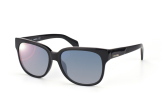 Diesel DL 0074 / S 01B, Trapezoid Sonnenbrillen, Schwarz