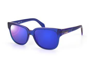 Diesel DL 0074 / S 83X, Trapezoid Sonnenbrillen, Violett