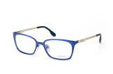 Diesel DL 5082/v 090, Rectangle Brillen, Goldfarben