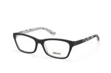 Dkny DY 4649 3582, Rectangle Brillen, Schwarz