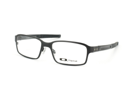 Oakley Deringer OX 5066 01, Oval Brillen, Schwarz