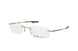 Oakley Keel OX 3122 07, Rectangle Brillen, Dunkelgrau