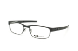 Oakley Metal Plate 55 OX 5038 05, Rectangle Brillen, Schwarz