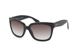 Prada PR 07Ps 1Ab0A7, Trapezoid Sonnenbrillen, Schwarz