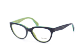 Prada PR 10Pv Oab1O1, Trapezoid Brillen, Dunkelblau