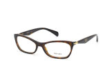 Prada PR 15Pv 2Au1O1, Butterfly Brillen, Braun