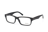 Prada PR 16Mv 1Bo1O1, Trapezoid Brillen, Schwarz
