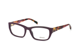 Prada PR 18Ov Rom1O1, Rectangle Brillen, Violett