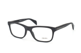 Prada PR 19Pv 1Bo1O1, Rectangle Brillen, Schwarz