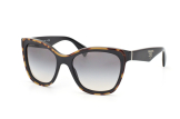 Prada PR 20Ps Ma50A7, Butterfly Sonnenbrillen, Schwarz