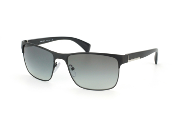 Prada PR 51Os Fad3M1, Rectangle Sonnenbrillen, Schwarz
