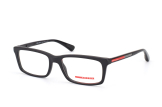 Prada Sport PS 02Cv 1Bo1O1, Rectangle Brillen, Schwarz