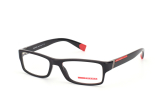 Prada Sport PS 03Cv 1Ab1O1, Rectangle Brillen, Schwarz
