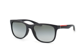 Prada Sport PS 03Os 1Bo3M1, Trapezoid Sonnenbrillen, Schwarz