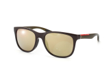 Prada Sport PS 03Os Nas1C0, Trapezoid Sonnenbrillen, Braun