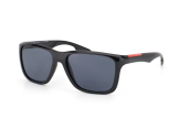 Prada Sport PS 04Os 1Ab5Z1, Trapezoid Sonnenbrillen, Schwarz