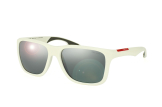 Prada Sport PS 04Os Aai2F2, Trapezoid Sonnenbrillen, Weiss