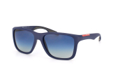 Prada Sport PS 04Os Oat8Z1, Trapezoid Sonnenbrillen, Blau