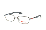 Prada Sport PS 50Ev Pdg1O1, Oval Brillen, Schwarz