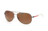 Prada Sport PS 53Ps 5Av2Go, Aviator Sonnenbrillen, Weiss