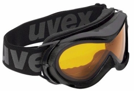 Uvex Hurricane - Skibrille / Snowboardbrille / Schneebrille - schwarz - 1