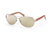 Fossil FOS 2004/s H0M, Aviator Sonnenbrillen, Braun