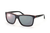 Fossil FOS 2016/s Hx8Sf, Rectangle Sonnenbrillen, Schwarz