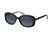 Fossil FOS 2026/s Makhd, Butterfly Sonnenbrillen, Schwarz