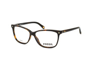 Fossil FOS 6011 086, Rectangle Brillen, Havana