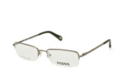Fossil FOS 6012 R80, Rectangle Brillen, Silber